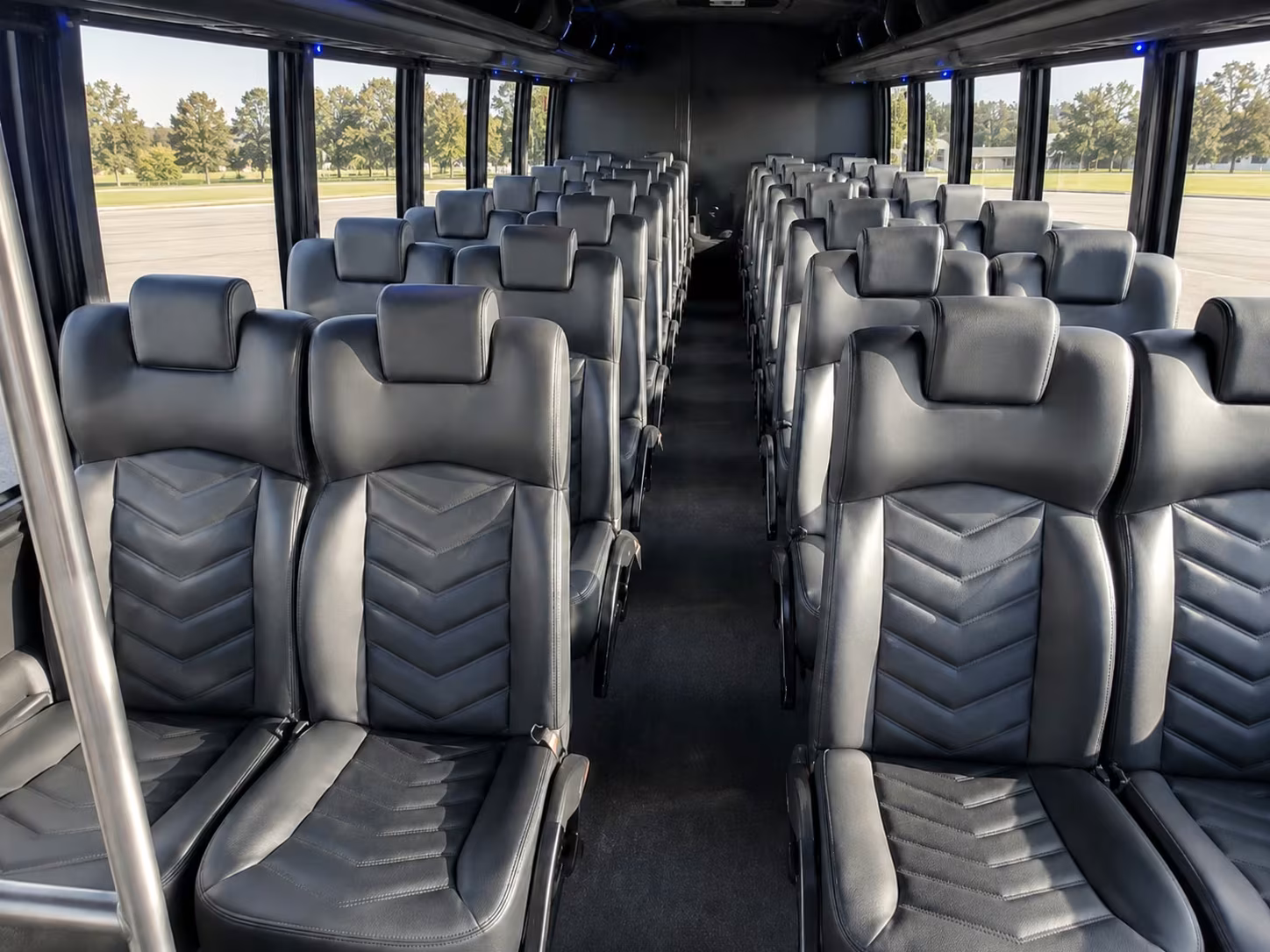 20 passenger minibus interior