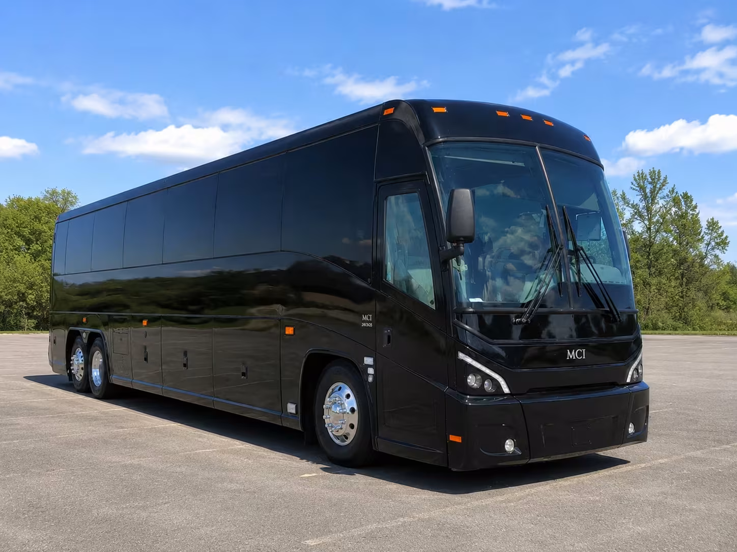 56 passenger charter bus