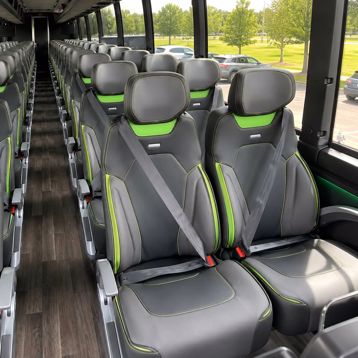 charter buses for large la weddings at banquet halls and ballrooms