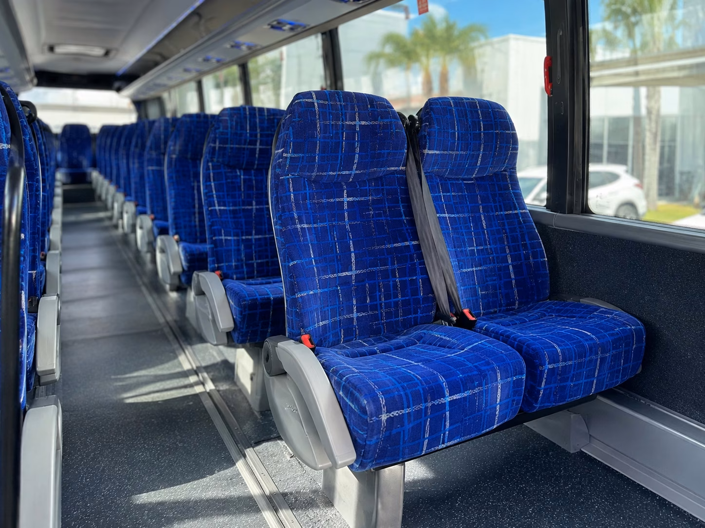 charter buses for los angeles national guard and reserve training