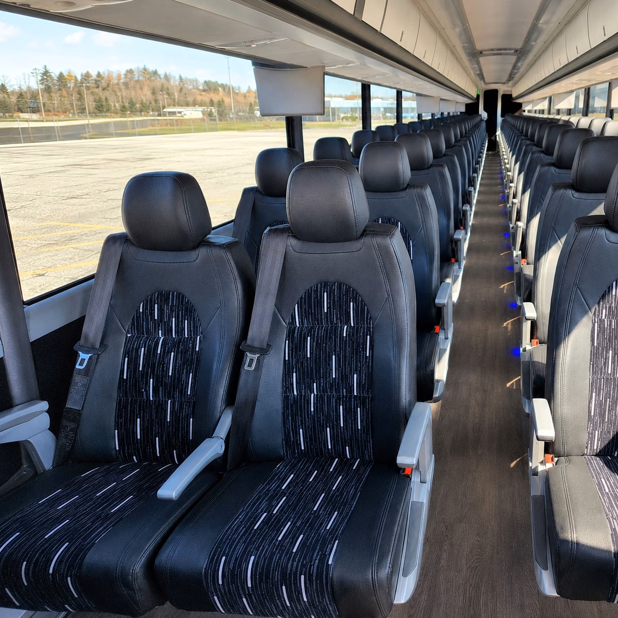 los angeles bus rentals to crypto com arena for lakers and kings