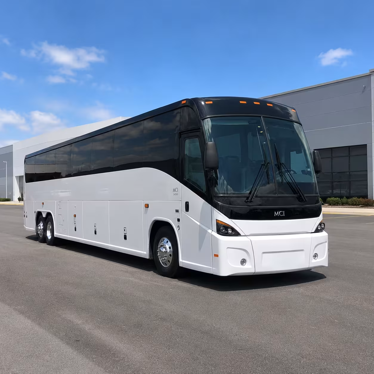 los angeles charter bus rentals for military base transfers