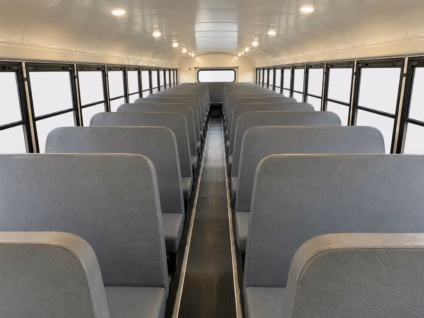 school bus interior
