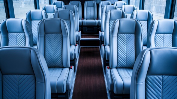 20 passenger minibus interior