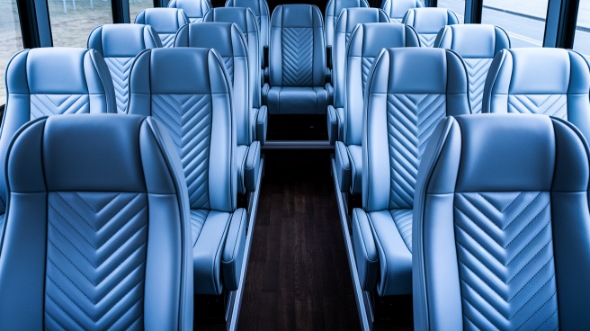 25 passenger minibus interior
