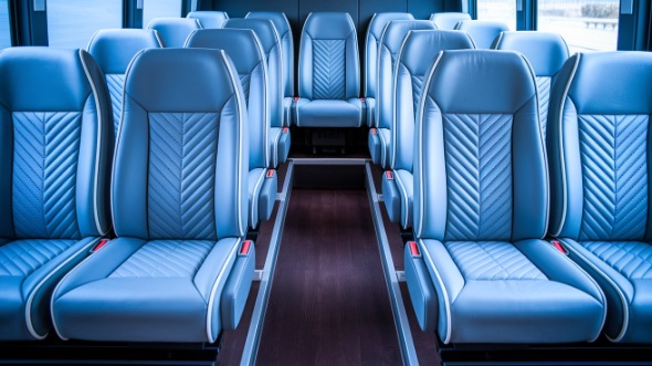 35 passenger minibus interior