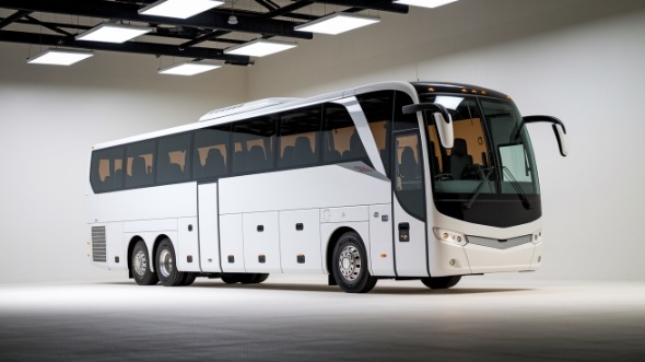 56 passenger charter bus