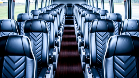 los angeles 55 passenger charter bus rental