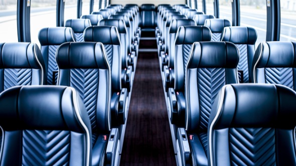 los angeles 56 passenger charter bus rental