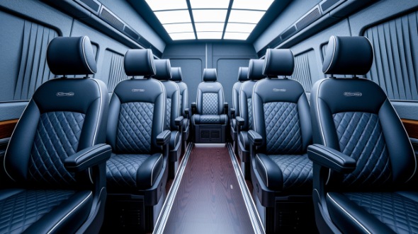los angeles sprinter van with driver rental