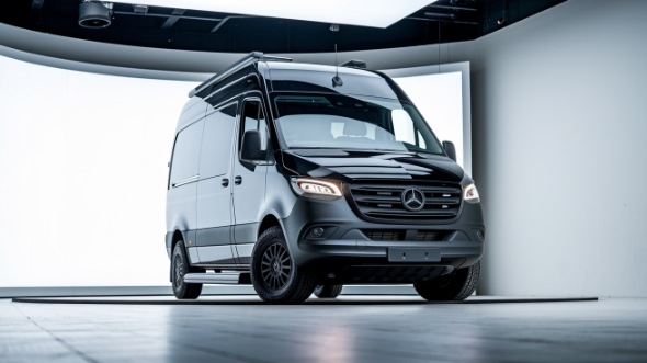sprinter van with driver